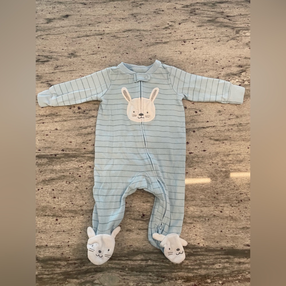 Carter’s 2-Way Zip Bunny Sleep & Play